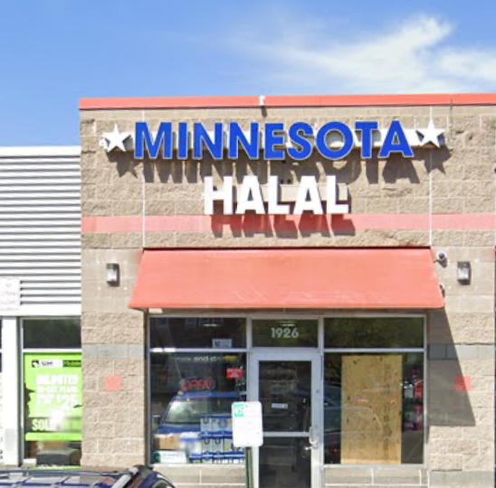 Fresh produce at MN Halal, a BrightSide partner store in Minneapolis.