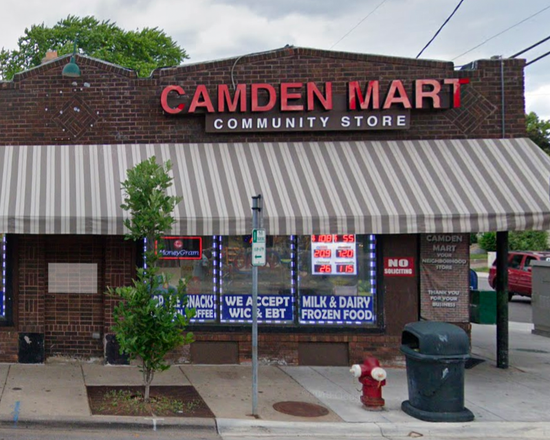 Fresh produce at Camden Mart, a BrightSide partner store in Minneapolis.