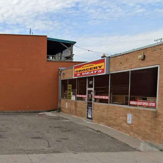 Fresh produce at Friendly Grocery & Meats, a BrightSide partner store in St. Paul.