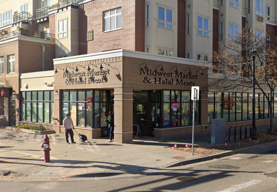 Fresh produce at Midwest Market & Halal Meats, a BrightSide partner store in Minneapolis.