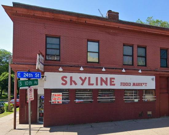 Fresh produce at Skyline Market, a BrightSide partner store in Minneapolis.